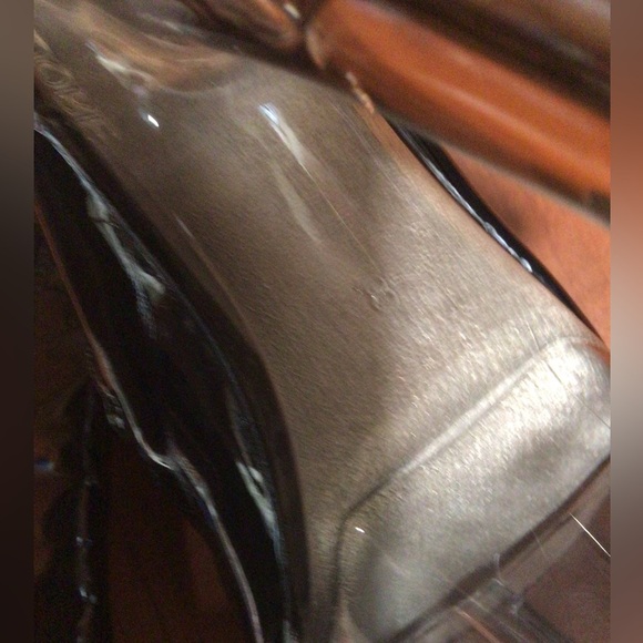 Adore Black Patent Heeled Boots - Picture 12 of 12